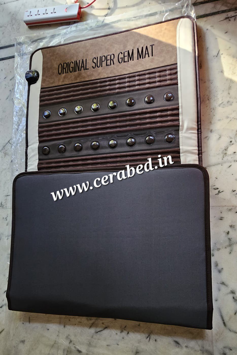 Cerabed Full 6 ft Korean Turmaline Ceraball Ceramix Super Gem Infrared Heating Mat