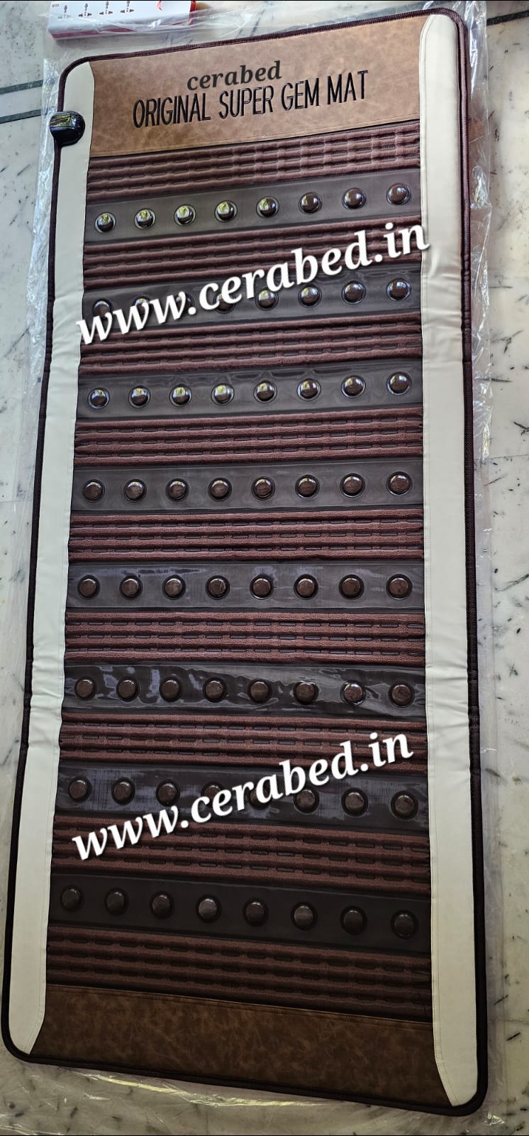 Cerabed Full 6 ft Korean Turmaline Ceraball Ceramix Super Gem Infrared Heating Mat