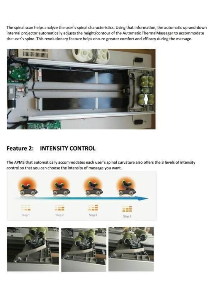 Master V4 Bed Cerabed Thermal Massage Bed.